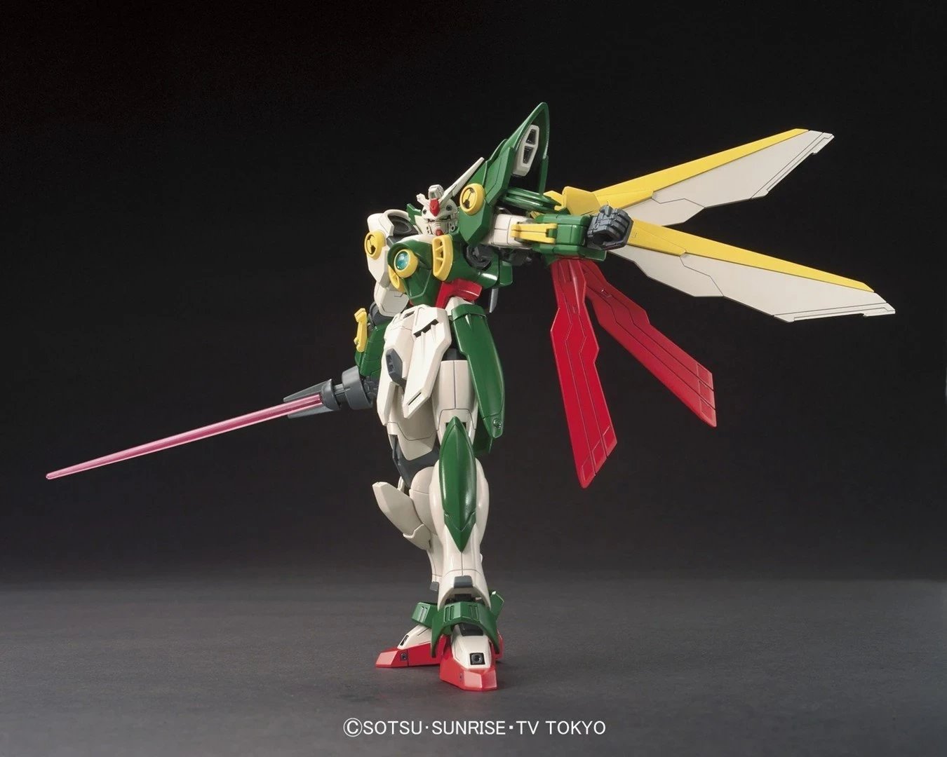 Model BANDAI HGBF 1/144 Wing Gundam Fenice, Gjelbër