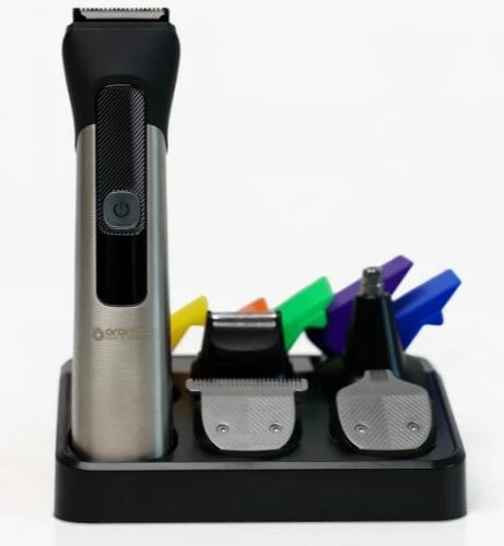 Makinë rroje multifunksionale Oromed ORO-TRIMMER ALL IN ONE, 1200 mAh, e zezë/argjendtë