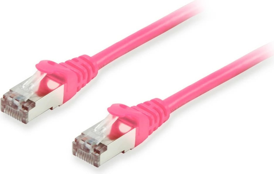Kabëll rrjeti Equip Cat6a S/FTP 0.5m, RJ-45, rozë