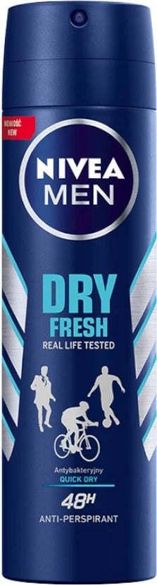 Deodorant spray për meshkuj Nivea Dry Fresh 150ml