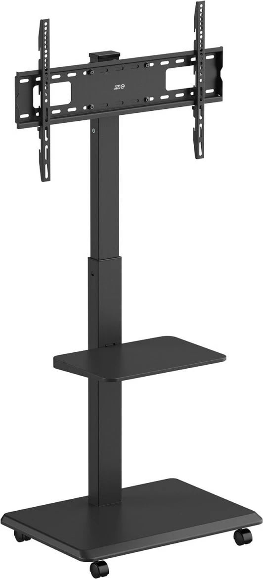 Karrocë mobile për TV Ergo Office ER-304B, për ekrane 37-75", e zezë