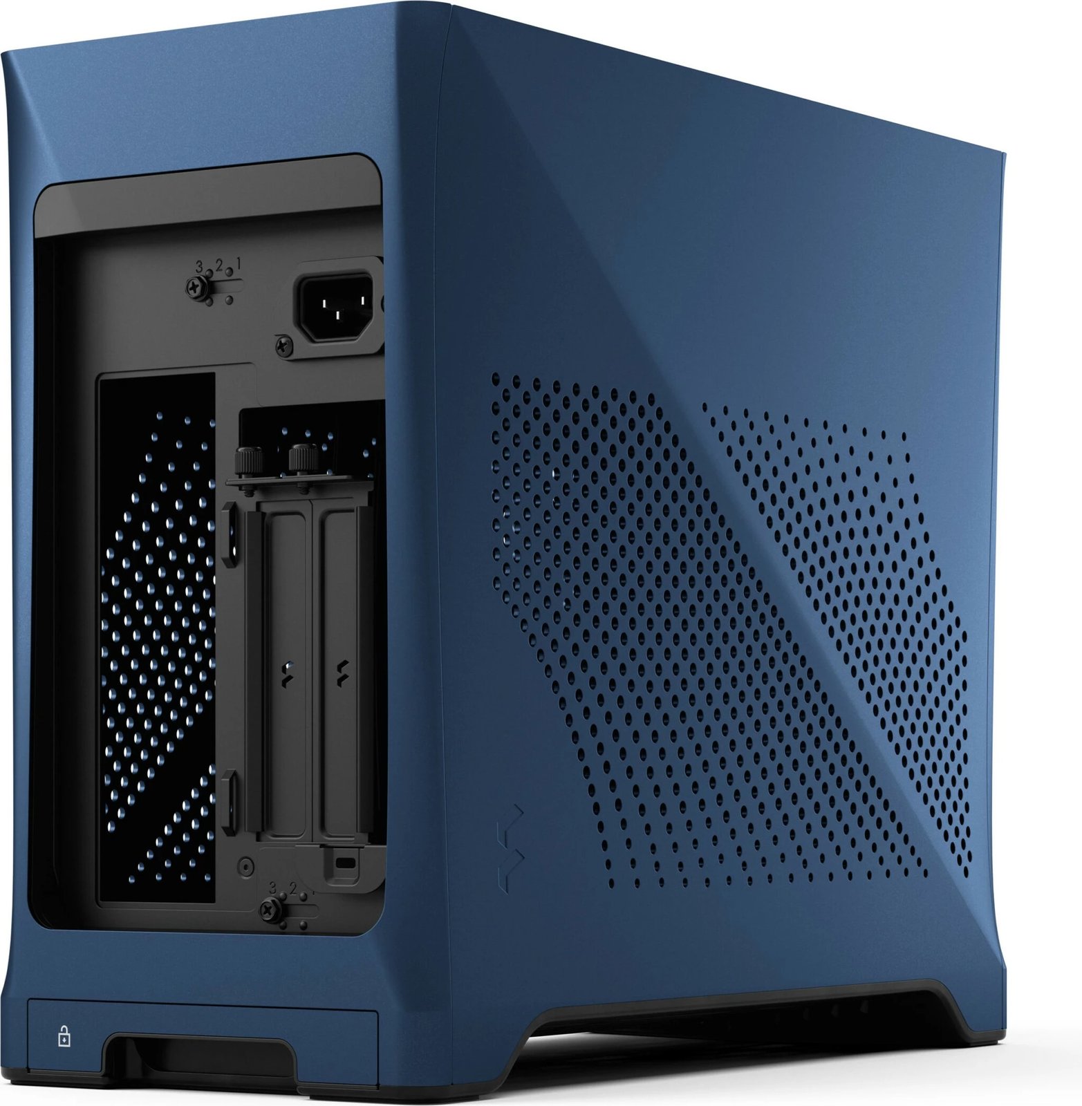 Kasë Fractal Design Era 2, Mini Tower, PC, 2.5", Blu Kasë Fractal Design Era 2, Mini Tower, PC, 2.5", Blu