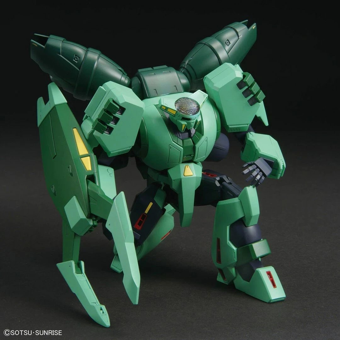 Model ndërtimi Bandai HGUC PMX-002 Bolinoak-Sammahn 1/144, jeshil