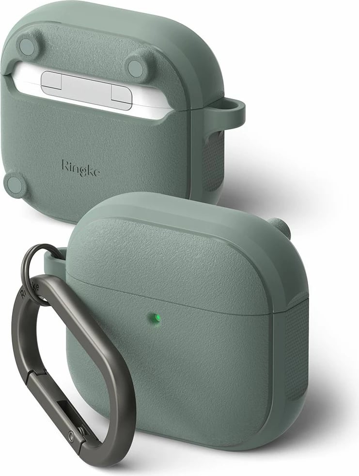 Mbështjellës Ringke Onyx MagSafe për Apple AirPods 4, Gjelbër