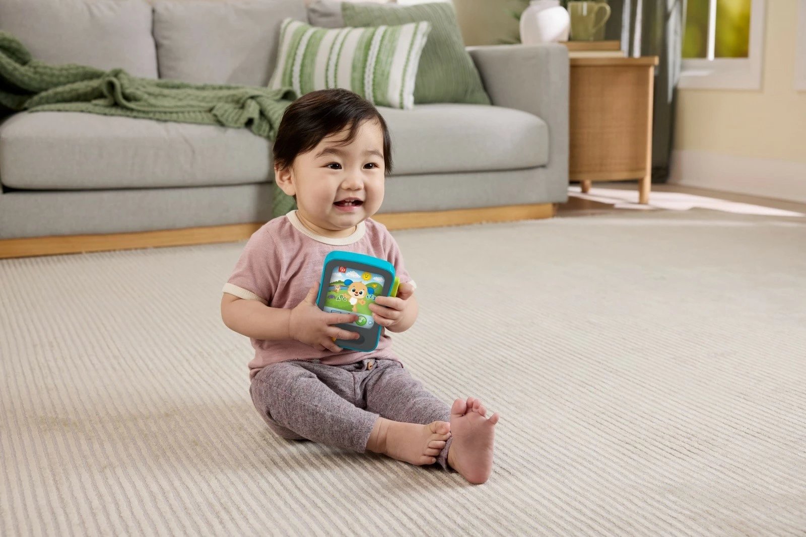 Lodër edukative Fisher Price Puppy Learner Reader, shumëngjyrëshe