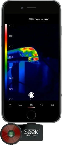 Kamerë termike Seek Thermal Pro FF për iOS, 320x240, 9 paleta, Lightning