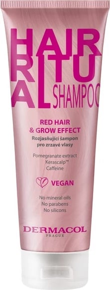 Shampon për femra Dermacol Hair Ritual për flokë të kuqe, 250ml