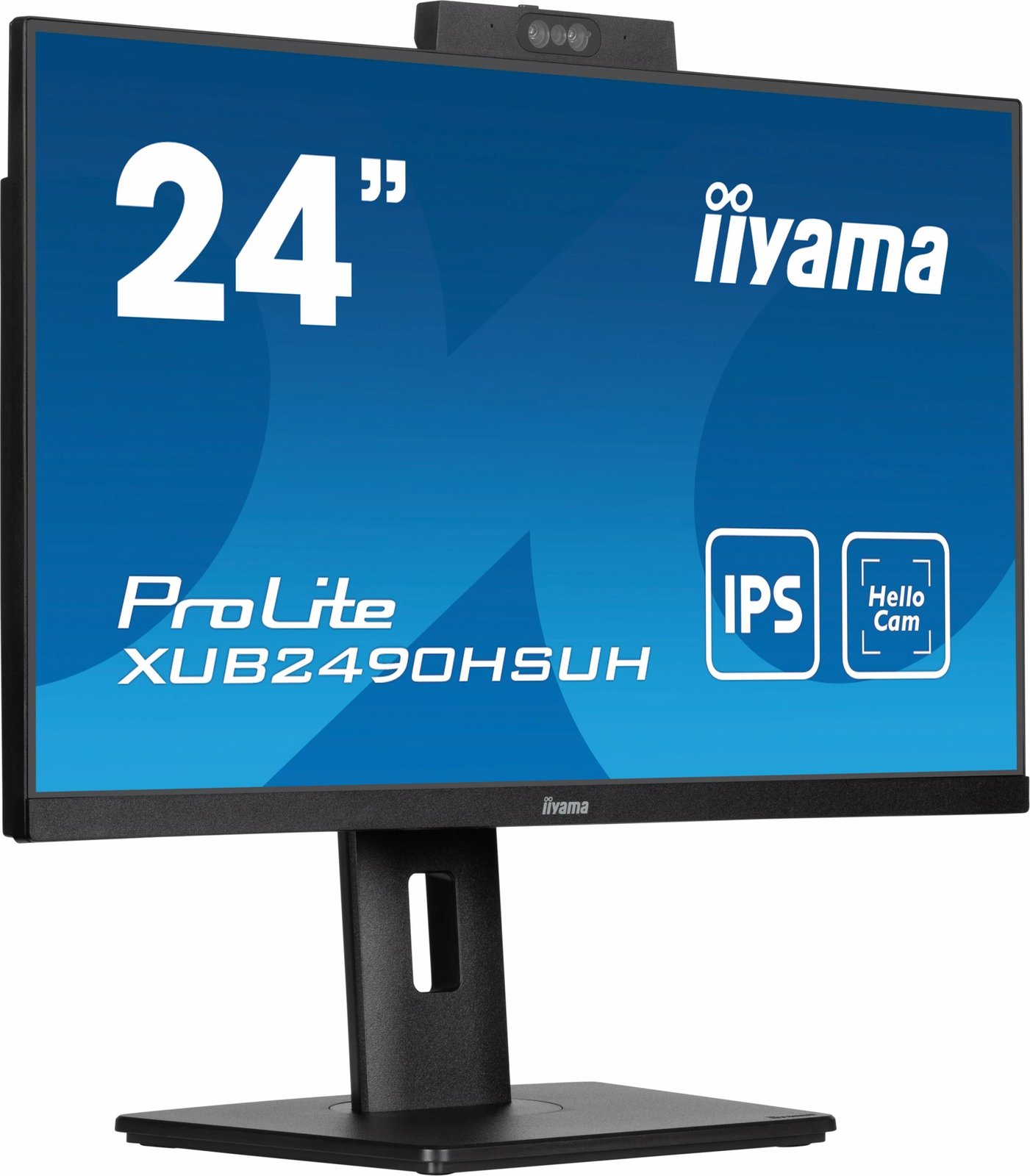 Monitor iiyama ProLite XUB2490HSUH-B1, 60.5 cm (23.8"), 1920 x 1080 pixels, Full HD, LED, 4 ms, Black