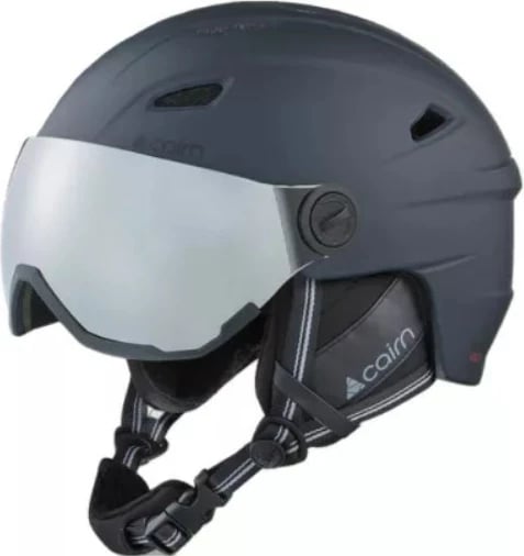 Helmetë ski Cairn Impulse Visor 17, 57/58, e zezë
