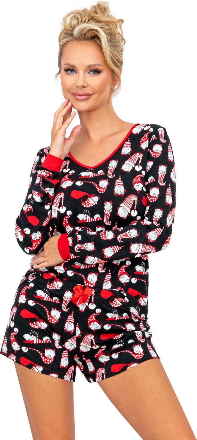 Pizhame femra Donna 203470, të zeza