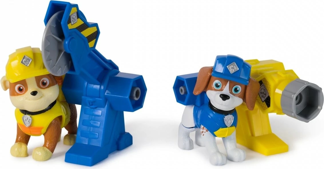 Set figurina Rubble & Crew Spin Master, Paw Patrol, plastikë