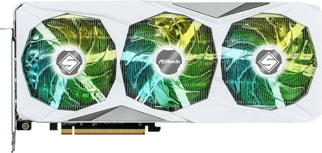 Kartelë grafike ASRock Radeon RX 7800 XT Steel Legend OC, 16 GB, GDDR6, e bardhë