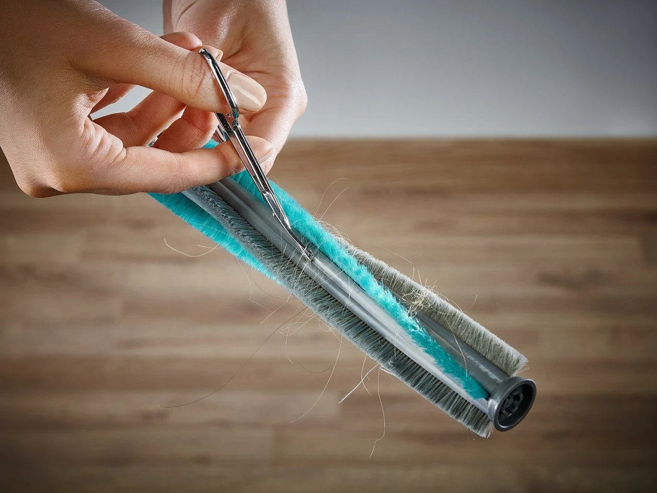 Fshesë elektrike pa kabllo Leifheit PowerVac 2in1, 20V, pa qese, bardhë/kaltër