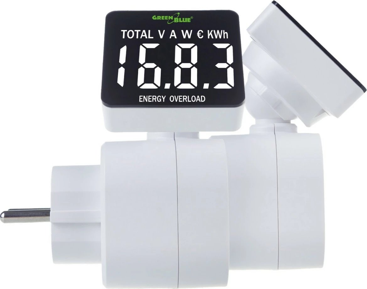 Matës energjie GreenBlue GB620E, 3680W, i bardhë