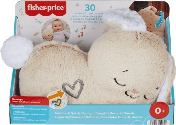 Lodër interaktive FP Sleeping Bunny HXG97, për foshnje, Bezhë
