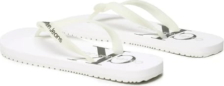 Papuqe për meshkuj Calvin Klein Jeans, të bardha