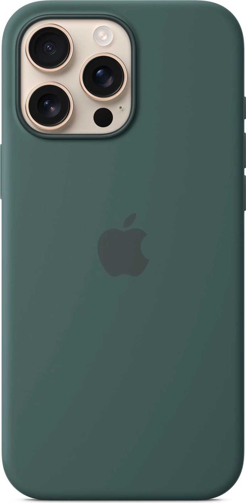 Mbështjellës silikonik Apple iPhone16 Pro Max me MagSafe, Lake Green