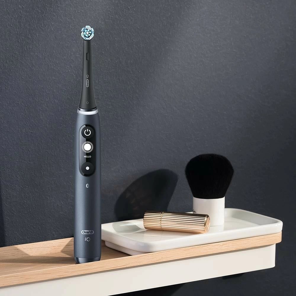 Furçë dhëmbësh elektrike Oral-B iO 4210201363026, për të rritur, rrotulluese, kujdes ditor, pastrim i thellë, kujdes për mishrat, ndjeshmëri, zbardhje, ngjyrë e zezë