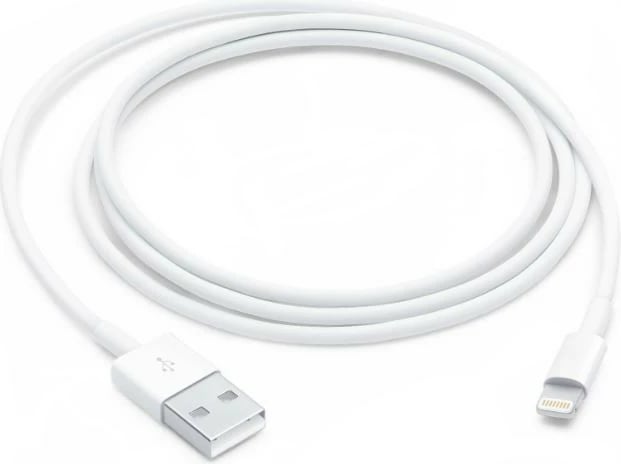 Kabllo Apple Lightning në USB, 1m, e bardhë Kabllo Apple Lightning në USB, 1m, e bardhë