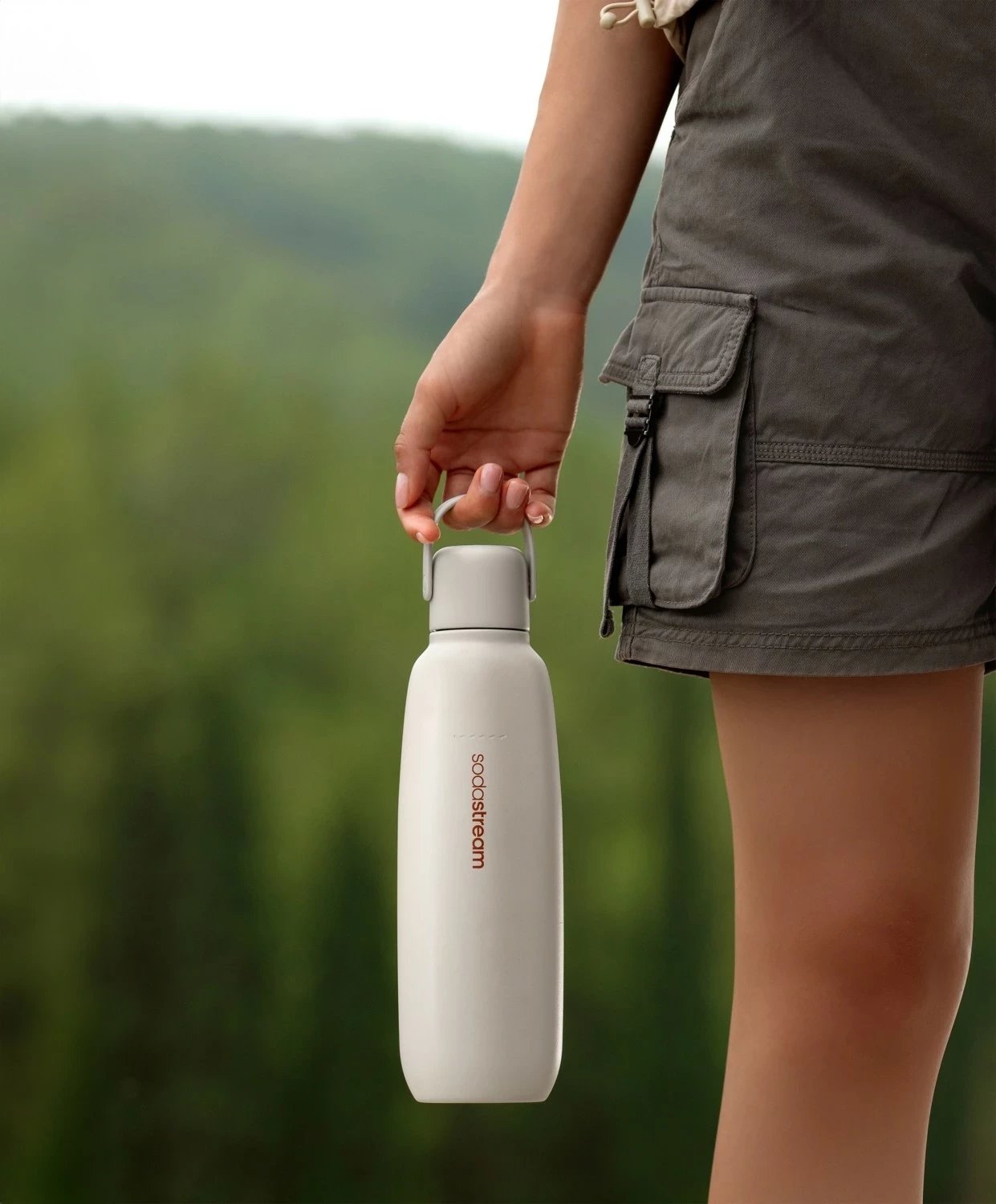 Shishe Sodastream Fizz&Go 900ml, bezhë