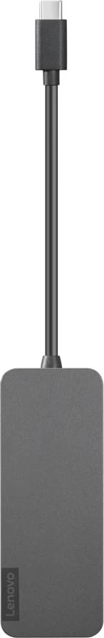USB hub Lenovo 4X90X21427, USB-C, e zezë