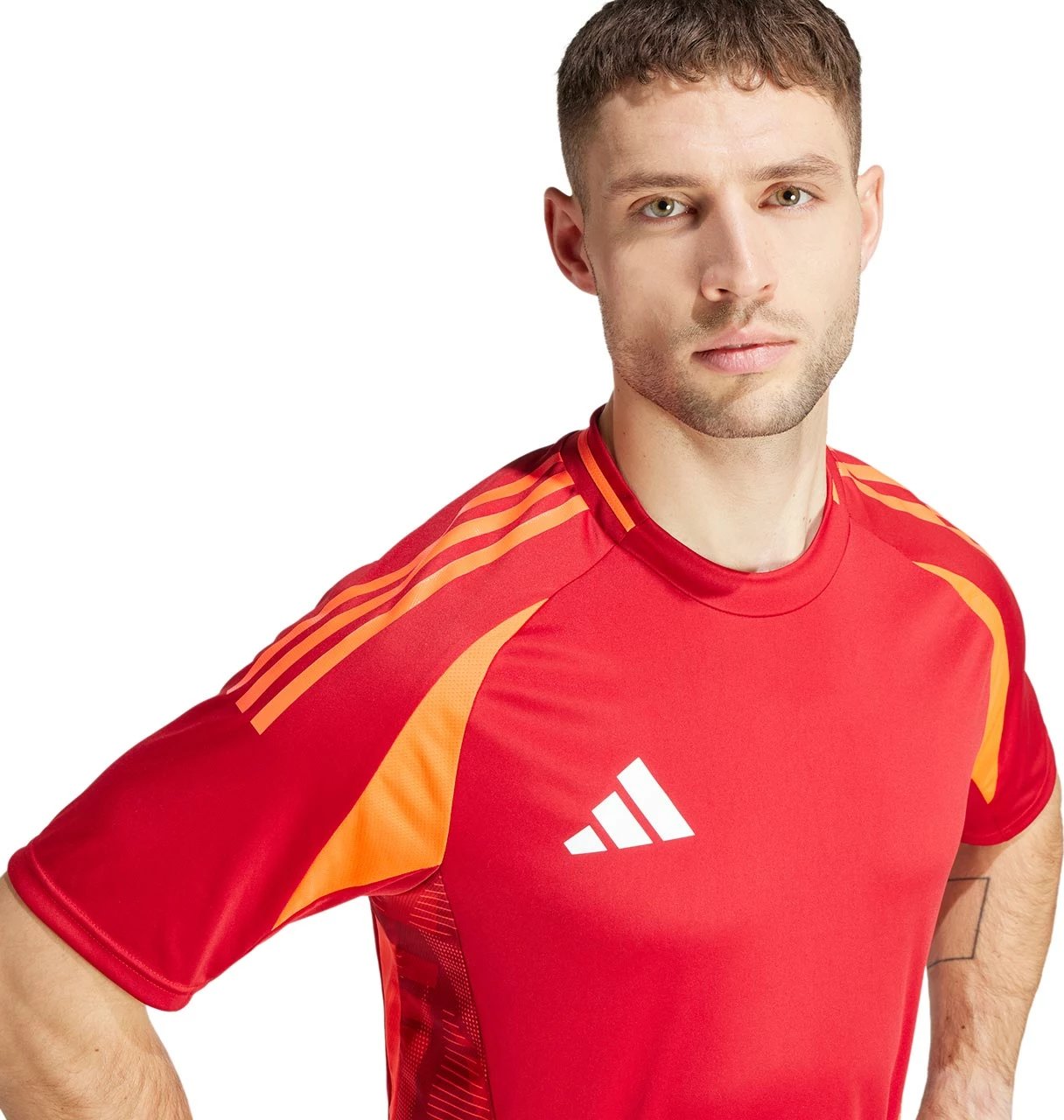 Fanellë për meshkuj adidas, e kuqe