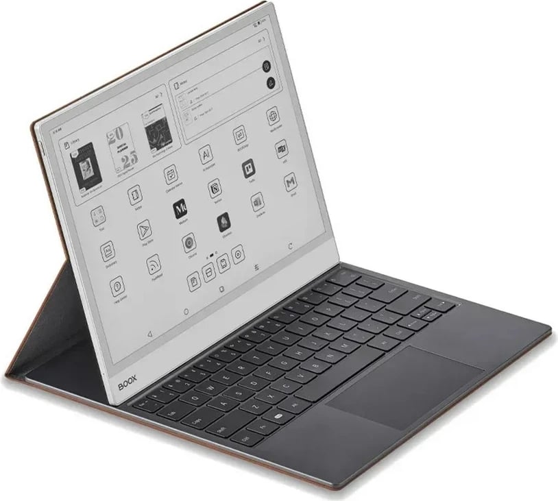 Mbështjellës me tastierë magnetike për Onyx Boox Note Max, ONYX, lëkurë organike, bronzi