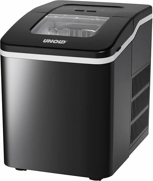 Aparat për kube akulli UNOLD Freeze, 120 W, 220 - 240 V, i zi