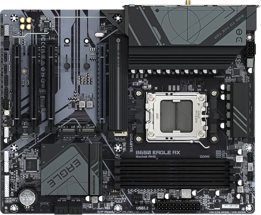 Pllakë amë Gigabyte B650 EAGLE AX, AMD Ryzen 7000