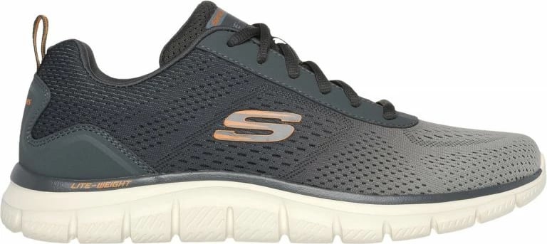 Atlete për meshkuj Skechers, të hirtë