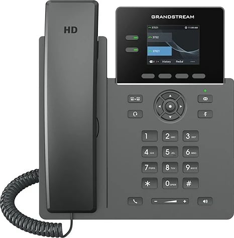 Telefon IP Grandstream GRP2610, Carrier-Grade, Gri