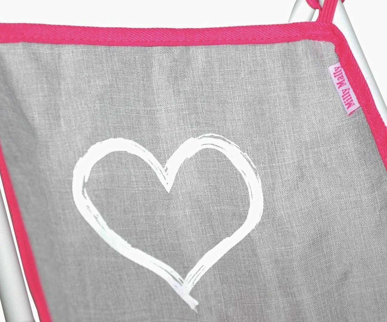 Karrocë lodër për kukulla Milly Mally Julia Prestige Pink, gri/rozë