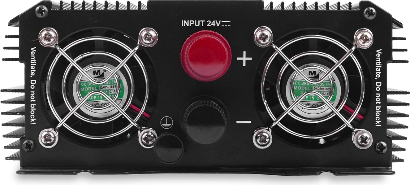 Konvertues Volt Polska IPS 2600 N, 24V DC në 230V AC, i zi