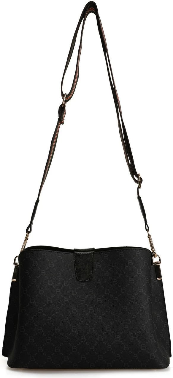 Çantë krahu Lucky Bees, 334 v2, e zezë, gri