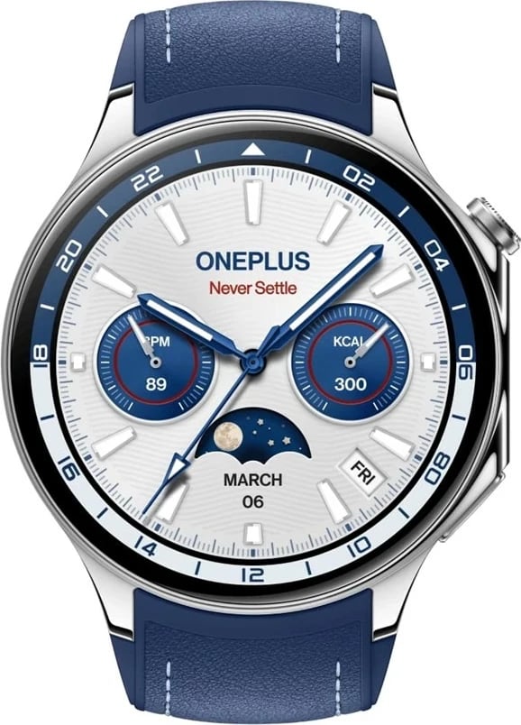Smartwatch OnePlus Watch 2, 32 GB, Blu