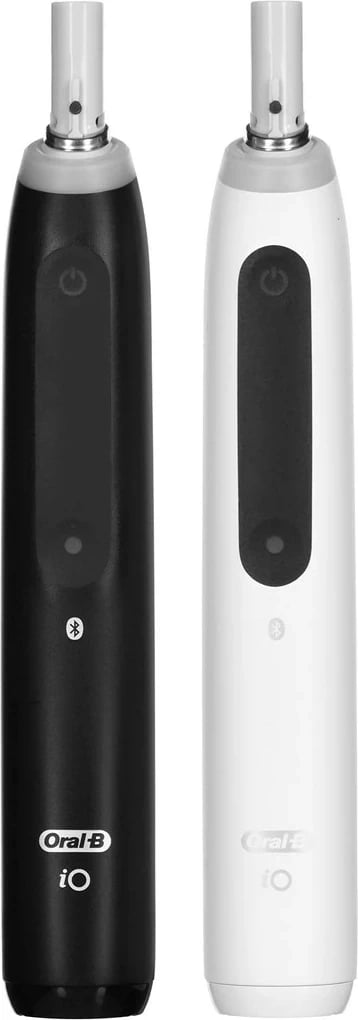 Furçë dhëmbësh elektrike Braun Oral-B iO5 Duo, e zezë dhe e bardhë Furçë dhëmbësh elektrike Braun Oral-B iO5 Duo, e zezë dhe e bardhë