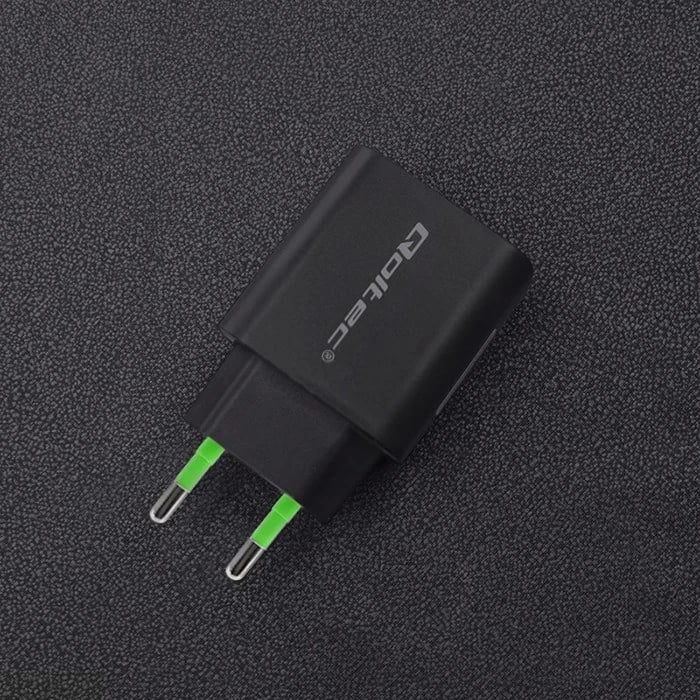 Karikuesi Qoltec 51713, 18W, USB tip C PD & USB QC 3.0, Zi