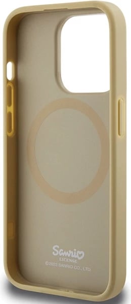 Mbështjellës Hello Kitty Leather Kitty Head MagSafe për iPhone 13 Pro / 13, Ari