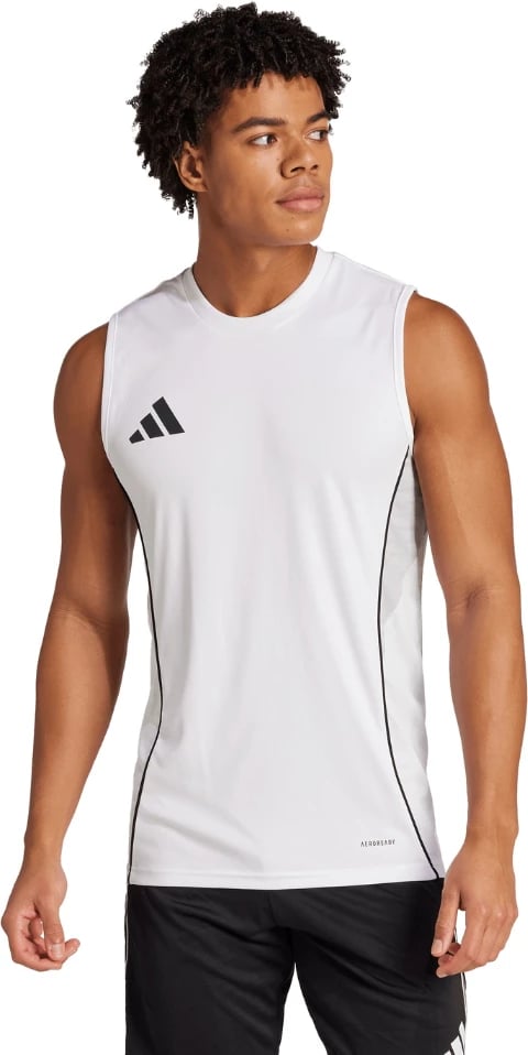 Fanellë pa mëngë për meshkuj adidas, e bardhë