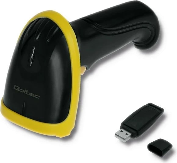 Skeneri i Barkodeve pa Tel Qoltec 50862, Laser 1D, 2.4GHz