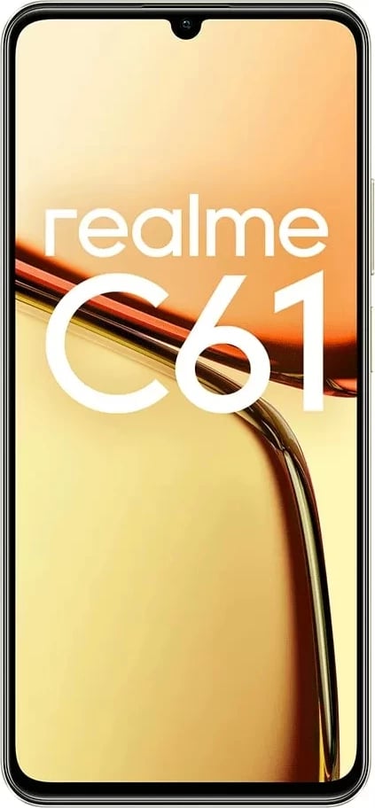 Celular REALME C61 6+256GB DS NFC Sparkle Gold