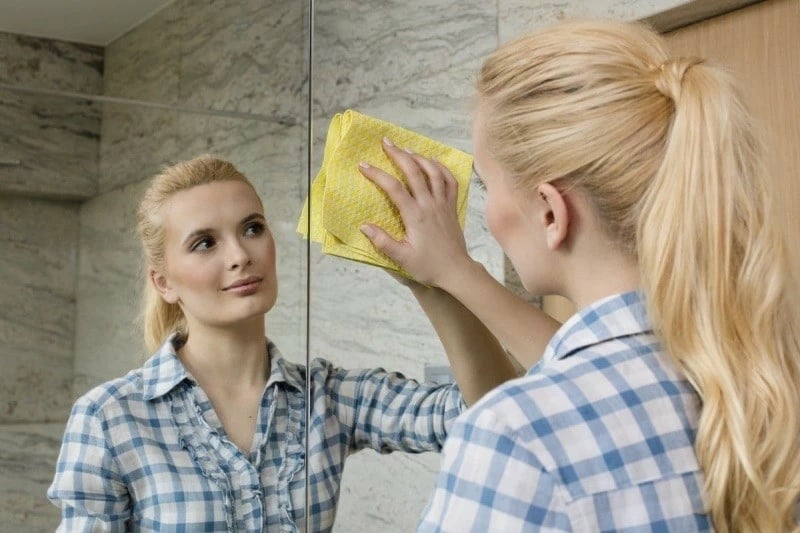 Leckë dritare Vileda Actifibre, e verdhë