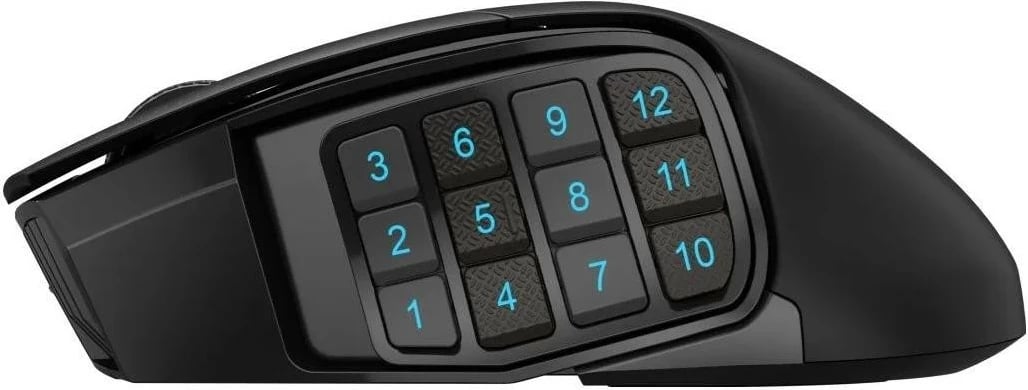 Maus Corsair Scimitar Elite Wl Bleck RGB