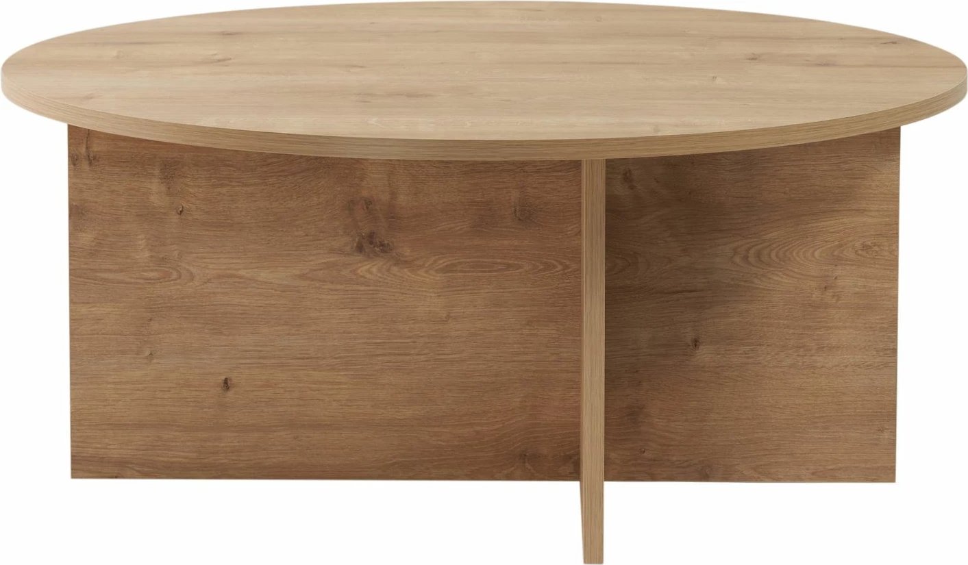 Tavolinë kafeje Nordure, Soleil, ngjyrë lis safir