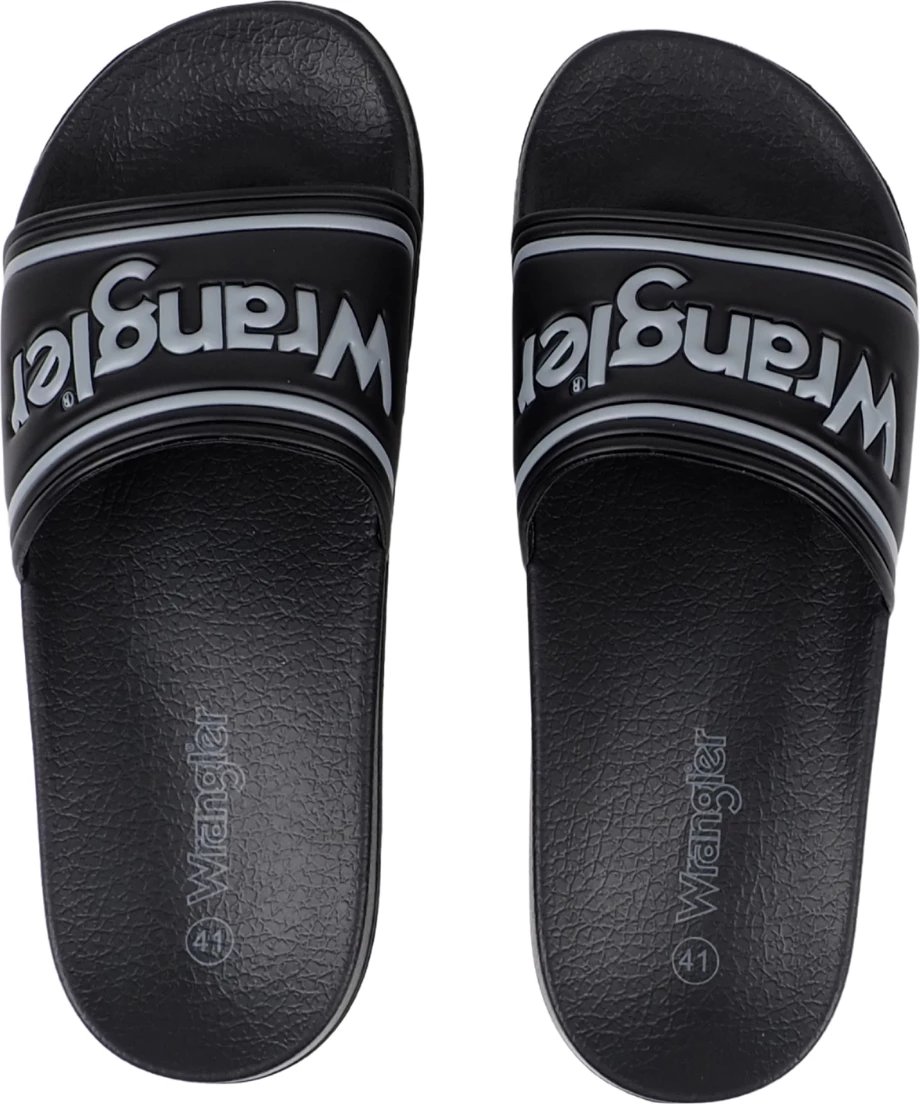 Flip-flopa për meshkuj Wrangler, të zeza