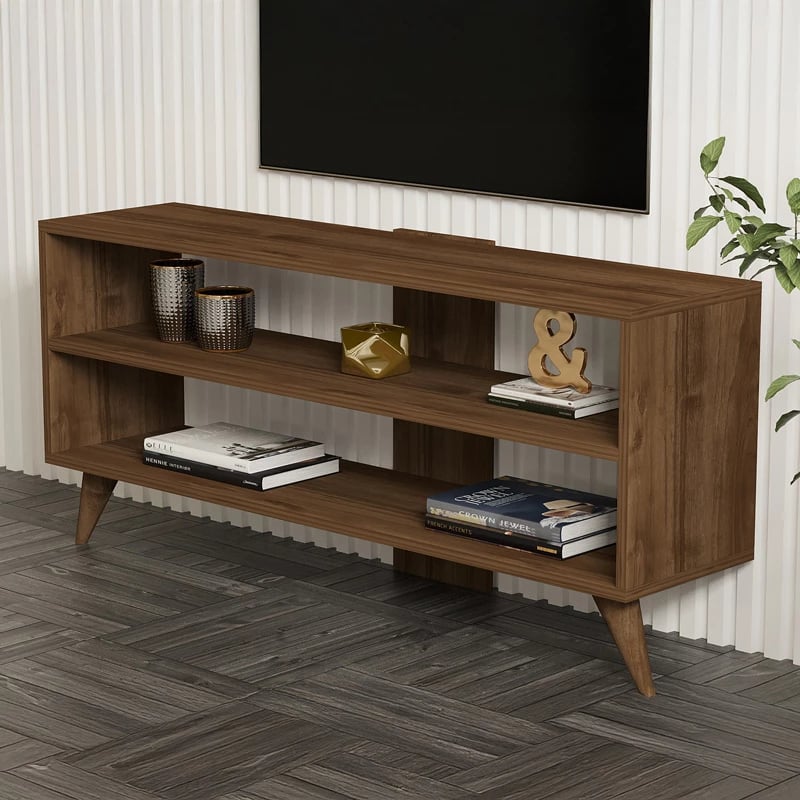 Set për dhomë ndeje Prestige, ngjyrë arre, 120x29.6x50cm
