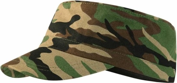 Kapelë Malfini Camo Latino, për meshkuj dhe femra, ngjyrë kafe