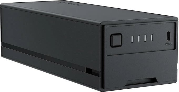 Bateri plug-in EcoFlow Glacier, 298 Wh, për frigorifer portabël, e zezë