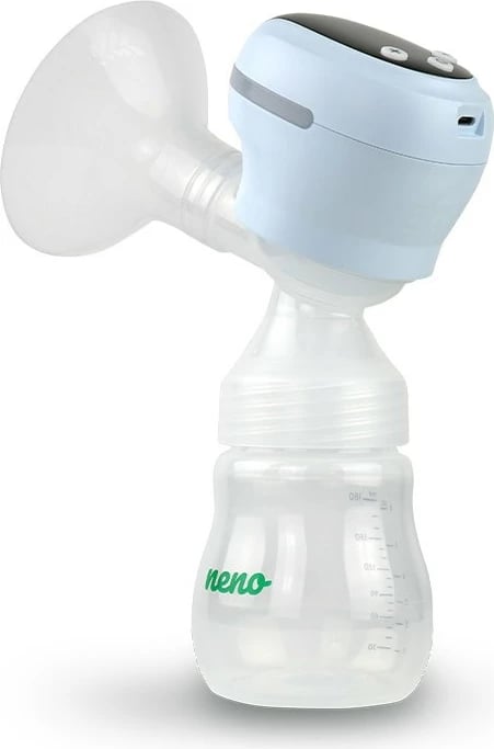 Pompë gjiri elektronike neno NENO ANGELO, 180 ml, Blu