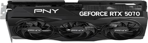 Kartë grafike PNY GeForce RTX 5070 OC 12GB DDR7, 192-bit, 3F, PCI-E 5.0, e zezë